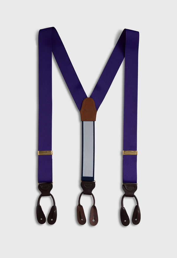 Paul Stuart Solid Grosgrain Braces, image 3