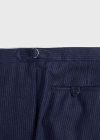 Paul Stuart Stripe Wool Flannel Suit, thumbnail 7