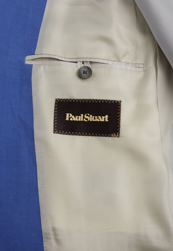 Paul Stuart Cornflower Blue Linen Blend Jacket, image 3
