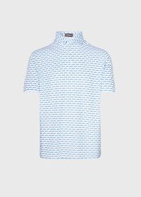 Paul Stuart Fish Motif Performance Polo, thumbnail 1
