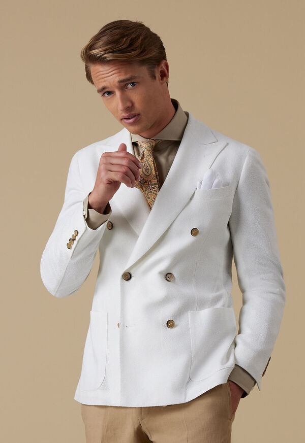 Paul Stuart Double Breasted Boucle Soft Jacket, image 2