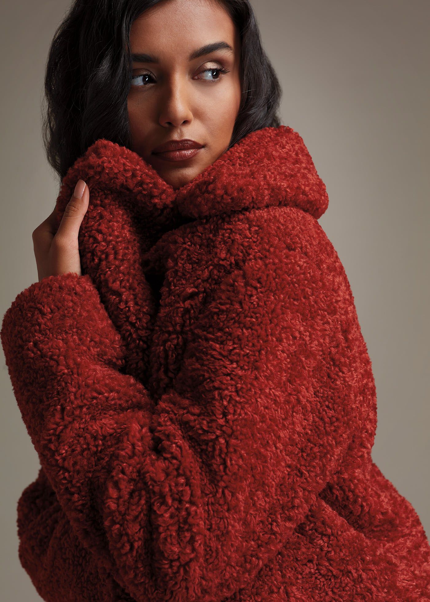 Teddy bear hotsell coat red