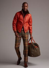 Paul Stuart Shetland Wool Plaid Trouser, thumbnail 3