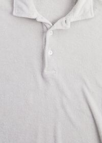Paul Stuart Cotton Terry Cloth Short Sleeve Polo, thumbnail 2