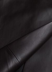 Paul Stuart Leather Midi Skirt, thumbnail 3