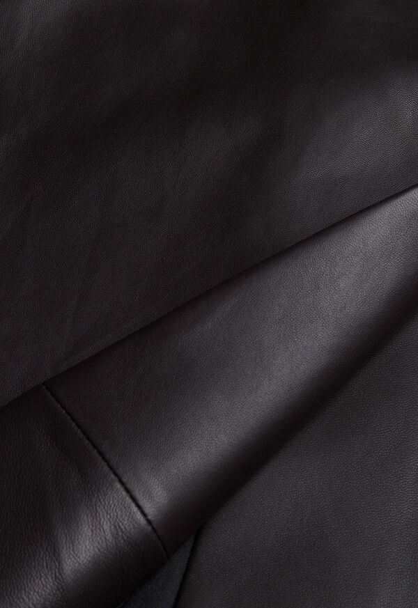 Paul Stuart Leather Midi Skirt, image 3