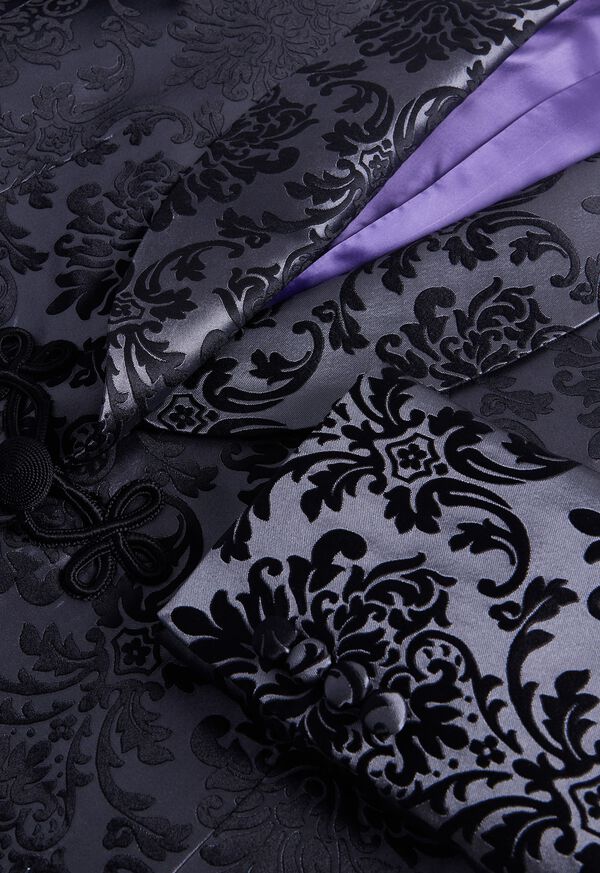 Paul Stuart Floral Jacquard Silk Dinner Jacket, image 2