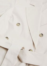 Paul Stuart Short Sleeve Cotton Poplin Trench Dress, thumbnail 2
