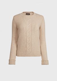 Paul Stuart Wool & Cashmere Cable Sweater, thumbnail 1