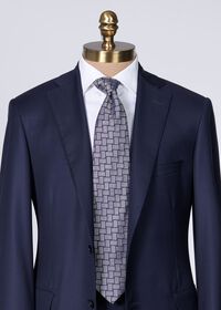 Paul Stuart Woven Silk Deco Tie, thumbnail 5
