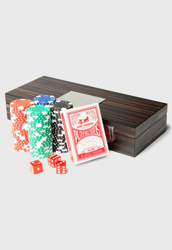Paul Stuart Matte Ebony 100 Chip Poker Set, image 2