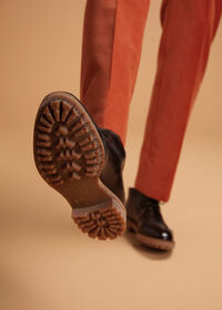 Paul Stuart Orange Corduroy Dress Pant, thumbnail 2