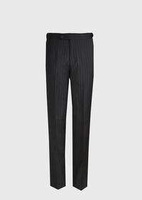 Paul Stuart Black and White Chalk Stripe Suit, thumbnail 5