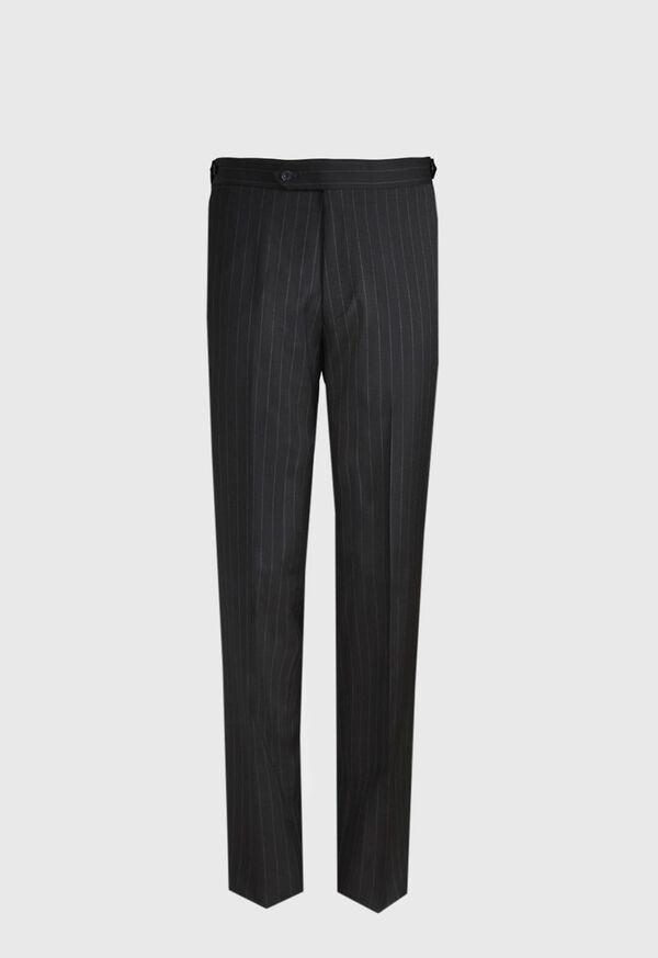 Paul Stuart Black and White Chalk Stripe Suit, image 5