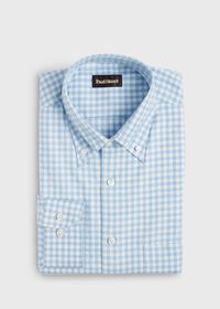 Paul Stuart Flannel Gingham Sport Shirt, thumbnail 1