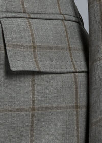 Paul Stuart Wool Windowpane Suit, thumbnail 4