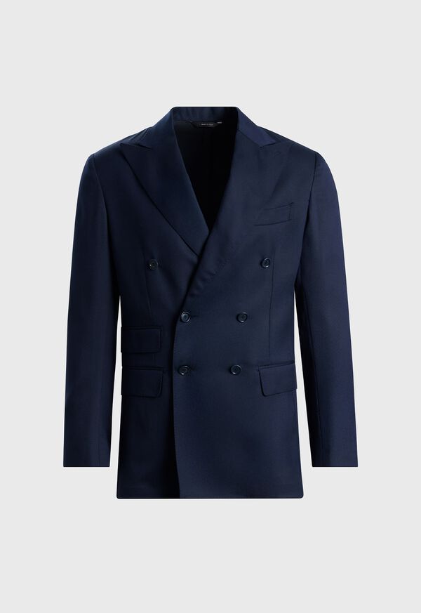 Paul Stuart Wool Twill Double Breasted Suit, image 2