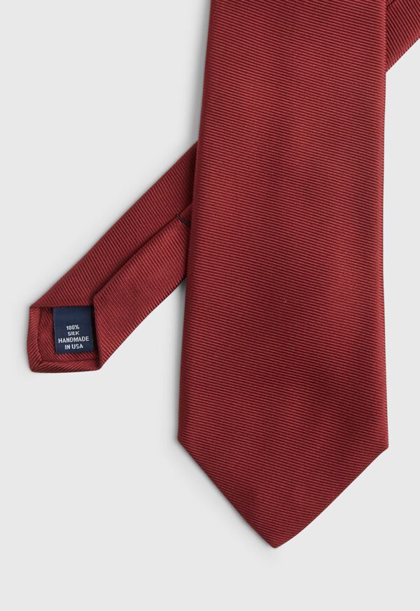 Paul Stuart Solid Silk Twill Tie, image 1