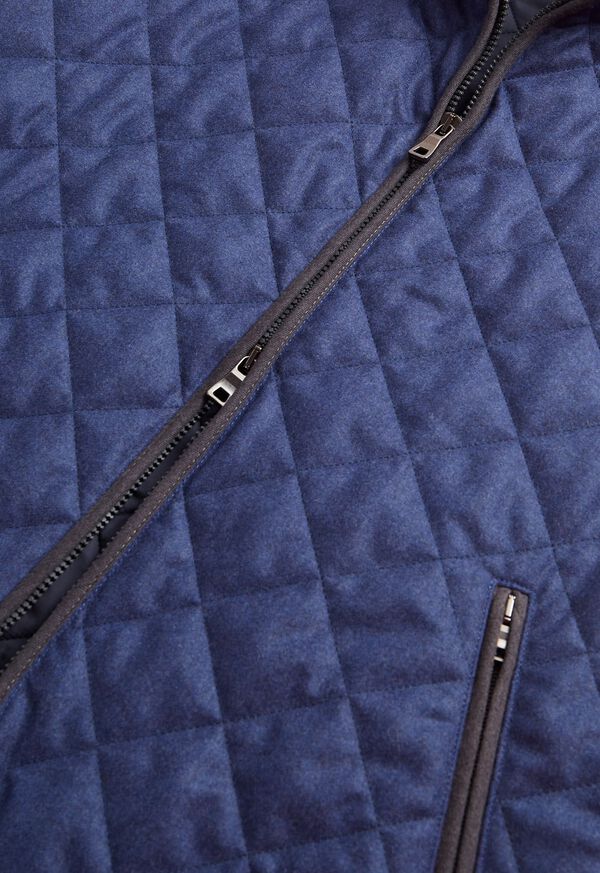 Paul Stuart Wool Flannel Quilted Vest, image 2