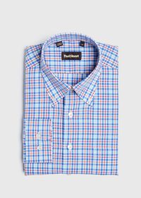 Paul Stuart Plaid Sport Shirt, thumbnail 1
