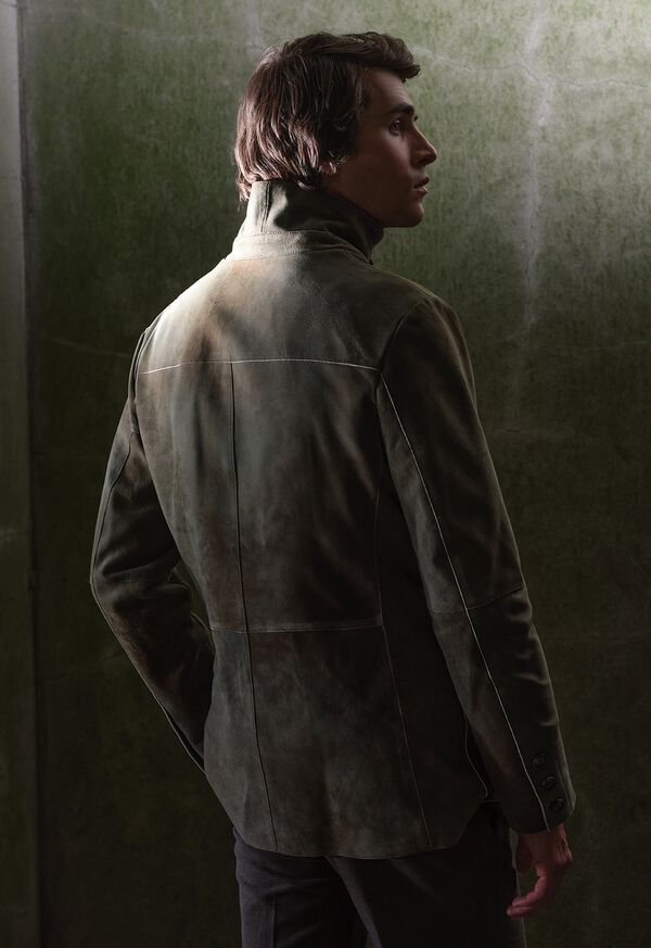 Paul Stuart Suede Raw Edge Jacket, image 3