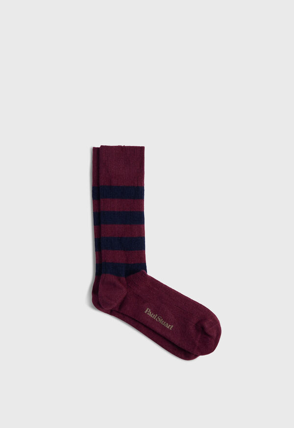 Paul Stuart Rugby Stripe Sock, image 1