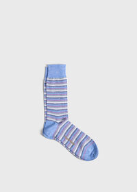 Paul Stuart Multicolor Stripe Sock, thumbnail 1