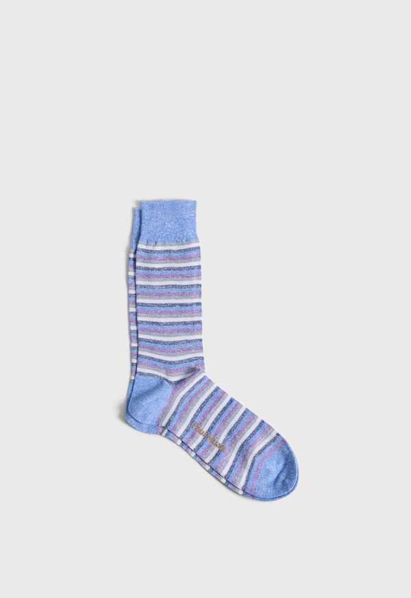 Paul Stuart Multicolor Stripe Sock, image 1