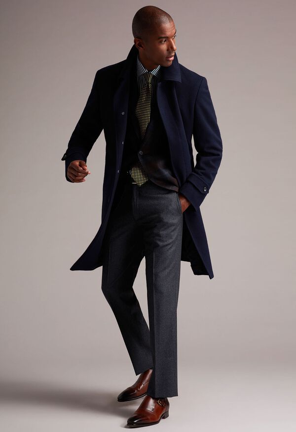 Paul Stuart Wool Flannel Grey Trouser, image 4