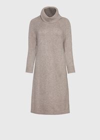 Paul Stuart Cashmere Turtleneck Sweater Dress, thumbnail 1
