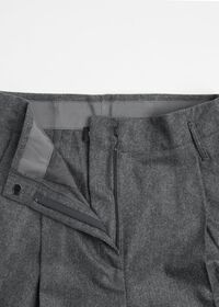 Paul Stuart Cuffed Wide Leg Flannel Trouser, thumbnail 2