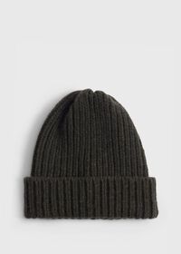 Paul Stuart Ribbed Wool Beanie, thumbnail 1