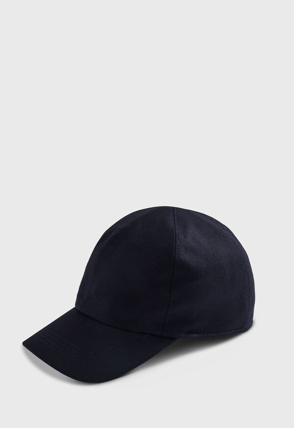 Paul Stuart Wool & Cashmere Flannel Baseball Cap, image 1