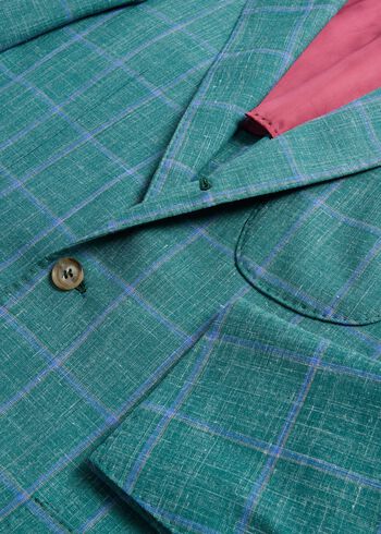 Paul Stuart Deco Windowpane Soft Jacket