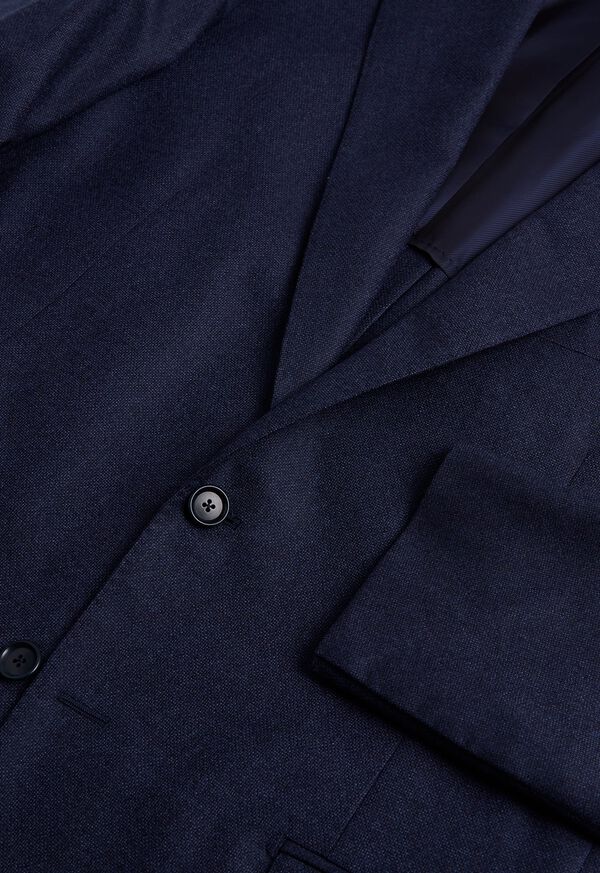 Paul Stuart Textured Solid Wool Suit, image 3