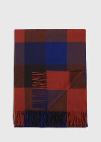 Paul Stuart Cashmere Check Scarf, thumbnail 1