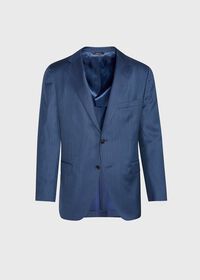 Paul Stuart Mid Blue Bone Suit, thumbnail 3