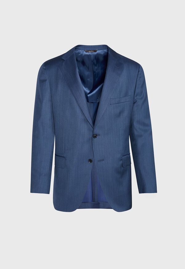 Paul Stuart Mid Blue Bone Suit, image 3