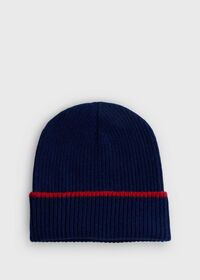 Paul Stuart Cashmere Ribbed Beanie, thumbnail 1