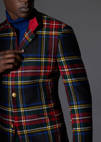 Paul Stuart Wool Plaid Dinner Jacket, thumbnail 3