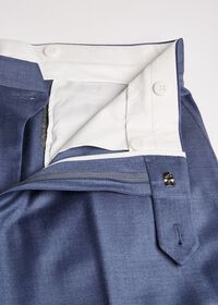 Paul Stuart Super 130s Wool Mid Blue Trouser, thumbnail 2