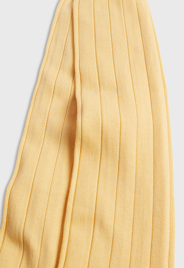 Paul Stuart Pima Cotton Wide Rib Sock, image 3