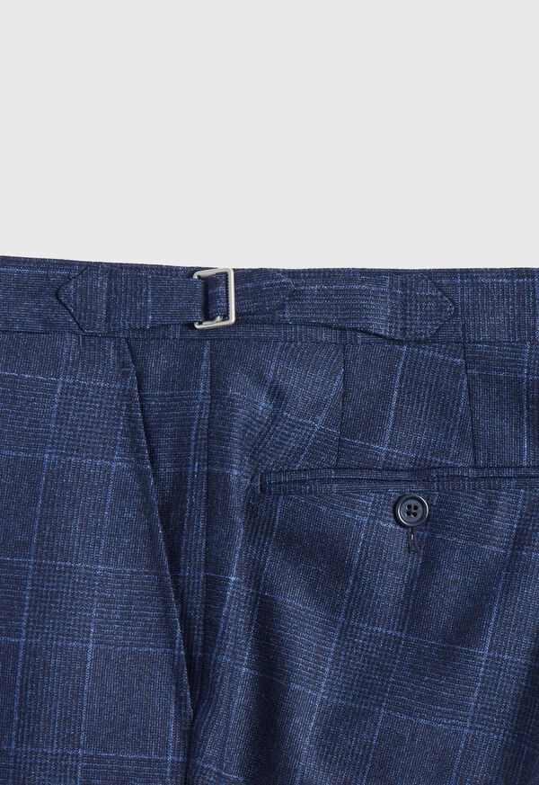 Paul Stuart Navy Plaid Double Breasted Suit, image 8