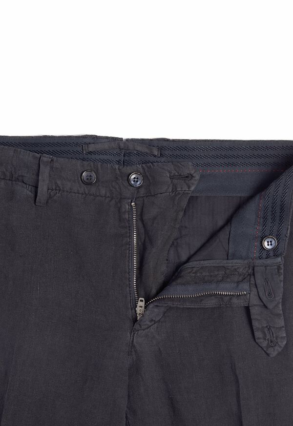 Paul Stuart Black Linen Suit, image 6