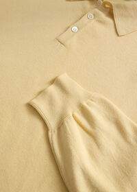 Paul Stuart Egyptian Cotton Long Sleeve Polo, thumbnail 3