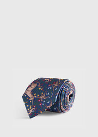 Paul Stuart Silk Print Tie, thumbnail 1