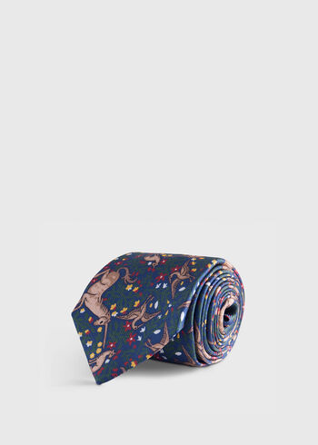 Paul Stuart Silk Print Tie