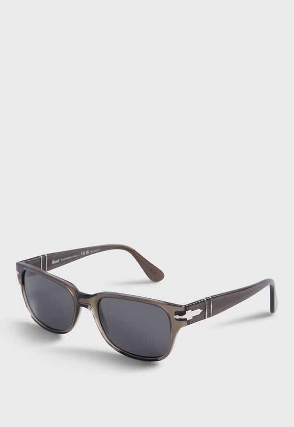 Paul Stuart Persol® Transparent Grey Sunglasses, image 2