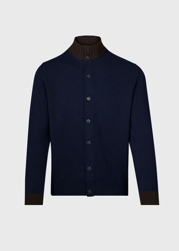 Paul Stuart Cashmere Button Front Cardigan