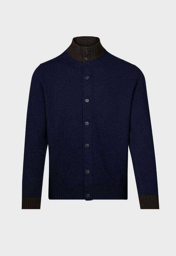 Paul Stuart Cashmere Button Front Cardigan, image 1